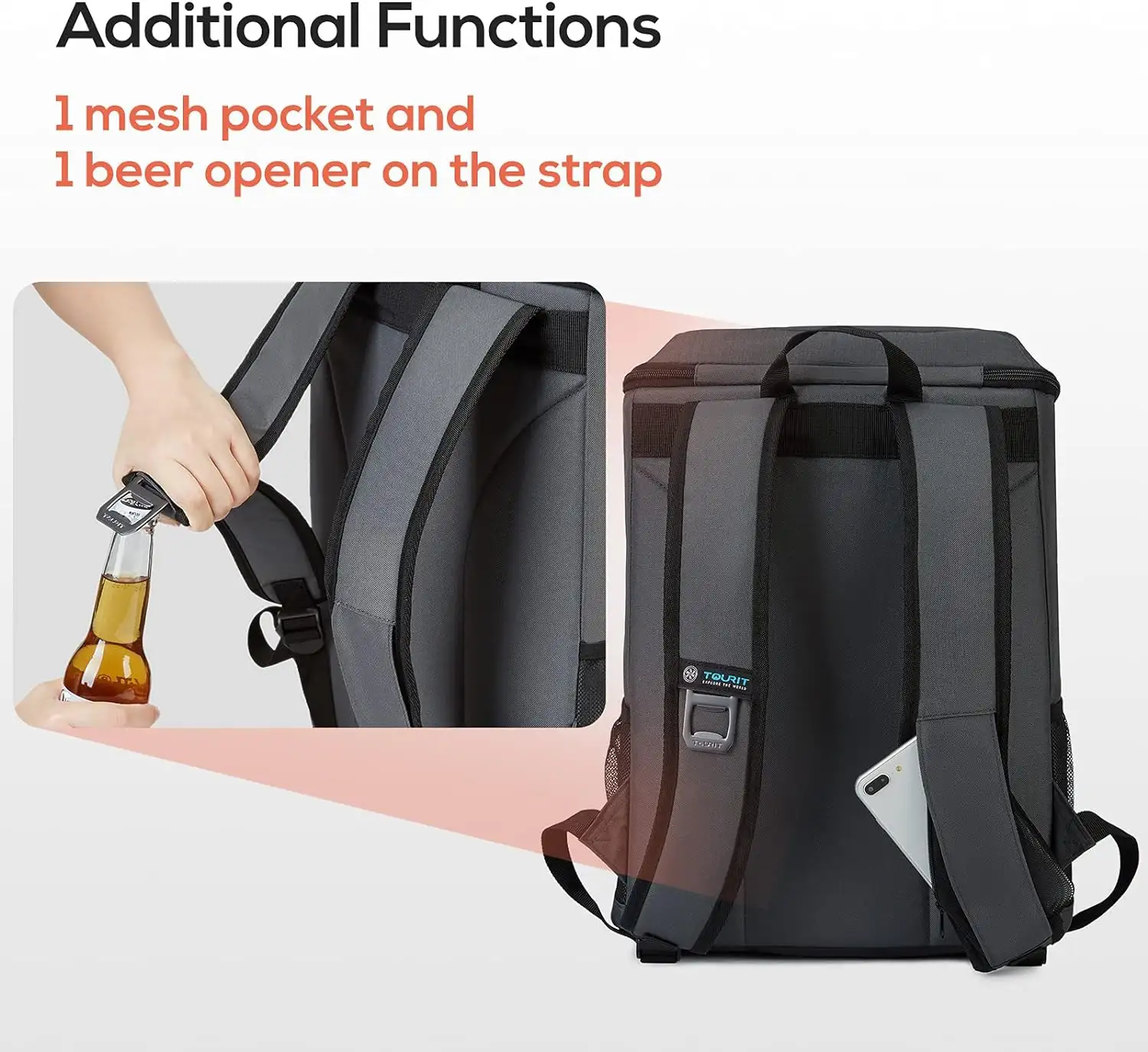 TOURIT Cooler Backpack 30 Cans Lightweight - 71ijhhcgrrs._ac_sl1500_